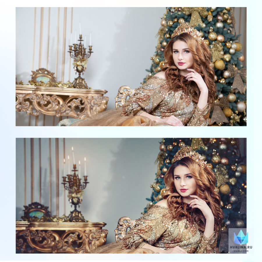 Профессиональная обработка, ретушь фото до и после