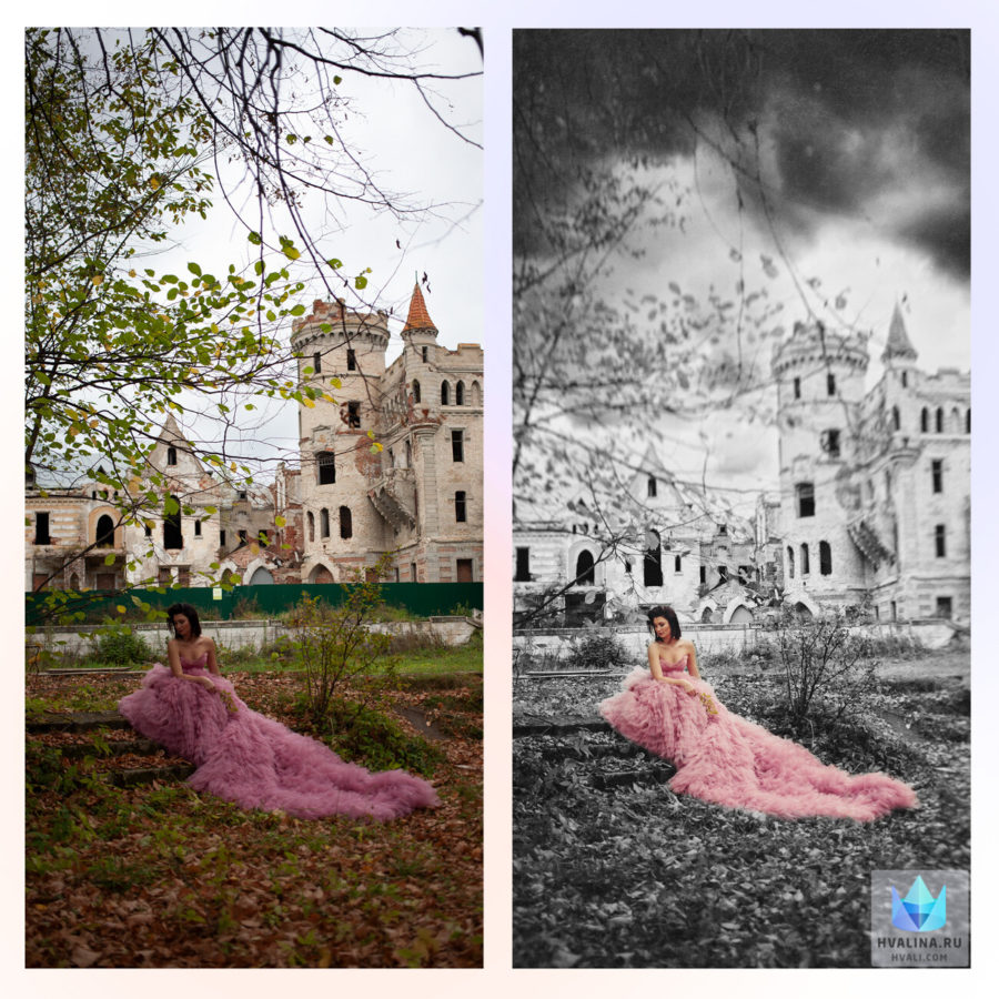 Профессиональная обработка, ретушь фото до и после