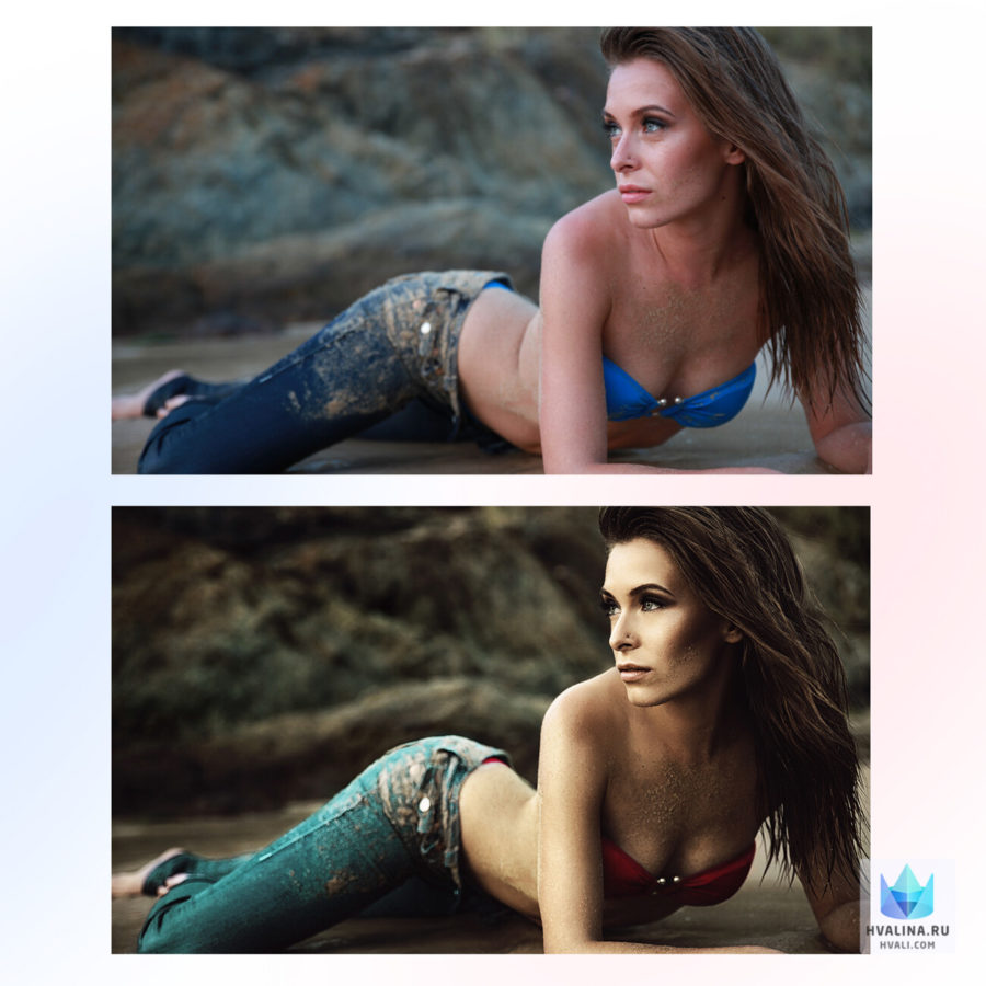 Профессиональная обработка, ретушь фото до и после